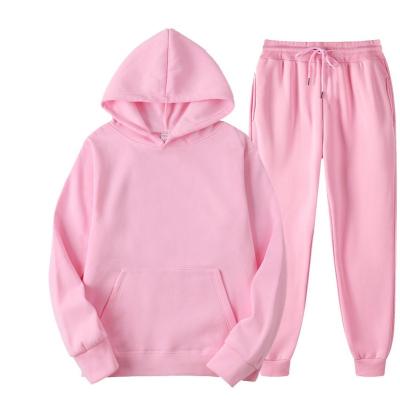 China anti-wrinkle Anti-wrinkle fashion hoodie set unisex sweatpants and hoodie set sweatpants and hoodie set for sale