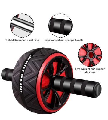 China New Durable Goods Roller Exercise Wheel Fitness Equipment Mute Abdominal Roller For Arm Belly Core Trainer Body Shape Training Back Supplies for sale