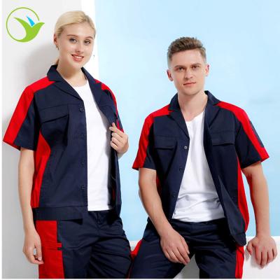 China Wholesale High Waisted Automobile Protective Work Overalls Professional Men Summer Workwear Uniform for sale