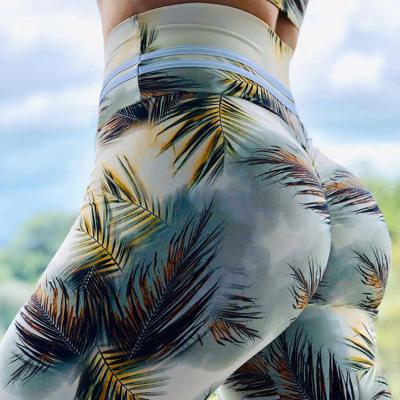 China Women's Seamless Yoga Leggings Fashion Winter Pattern Gym Workout Sports Fitness Trainer Plus Size Custom Made for sale