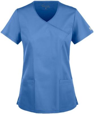 China Top 10 Quality Eco-friendly Scrub Top Short Sleeve V-Neck Print Women Uniforms Pharmacy Hospital Hospital Nurse Scrubs Tops for sale