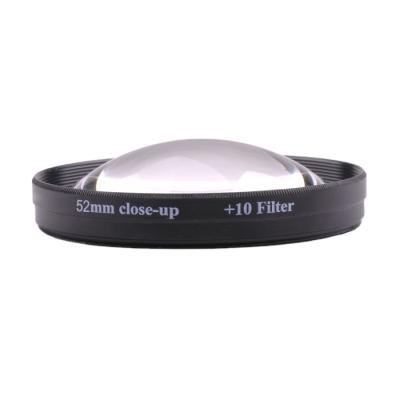 China Resistance Massa Macro Photographic Equipment Digital Camera Accessories 52mm Camera Lens Optical Glass End Up Filter for sale