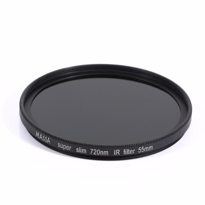 China Optical Glass +Aluminum Combine MASSA Photographic Equipment Digital Camera Accessories 58mm Camera Lens High Quality Optical Glass Filter 720nm IR for sale