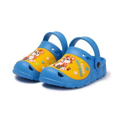 China 2022 New Design Summer Cartoon Latest Model Eva Kids Clog Shoes Breathable for sale