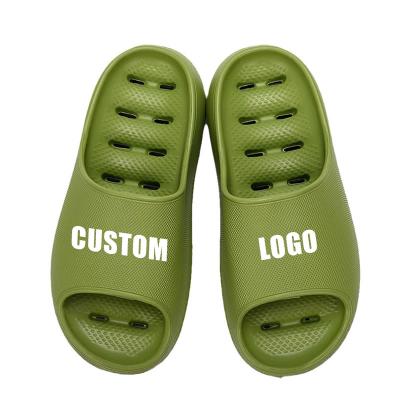 China Custom Made Original High Quality 2021 Fashion Trend Logo Women's Slippers Men's Kids Color Slide Slippers for sale