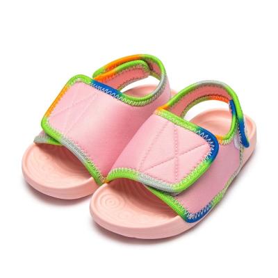 China 2022 Lightweight Custom Wholesale Kids Sandals Kids Slippers Beach Sandals for sale