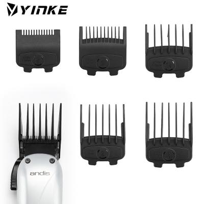 China For Andis YINKE Magnetic Clipper Guards Set For Andis Clipper Trimmer 5 Sizes Lengths Guards Guide Guide Premium Barber Attachment Comb for sale