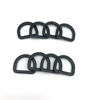 China Zinc Heavy Duty Solid Buckles Customized allory D Shape Ring Bulk Metal D Ring Purse Accessories For Diy Leather Craft for sale