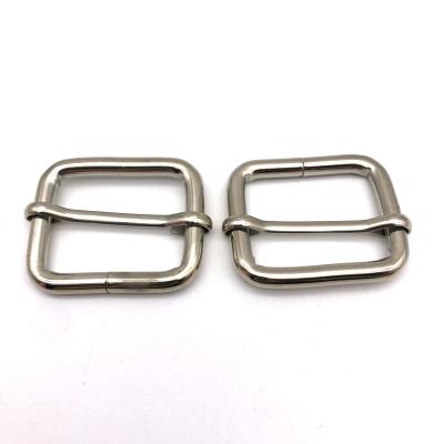 China High Quality Clutch Bag Metal Adjustment Belt Buckle Accessories Fasten Adjustable Strap Adjuster Metal Alloy Slider Buckle for sale