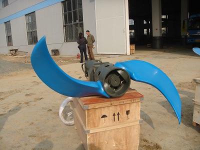 China Corrosion Resistant Low Speed Propeller , Sewage Treatment Submersible Mixer Propeller for sale