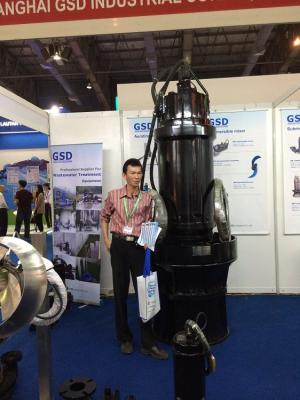 Chine Commande submersible portative rigide commerciale de moteur de pompe d'égout avec le propulseur d'écoulement axial à vendre