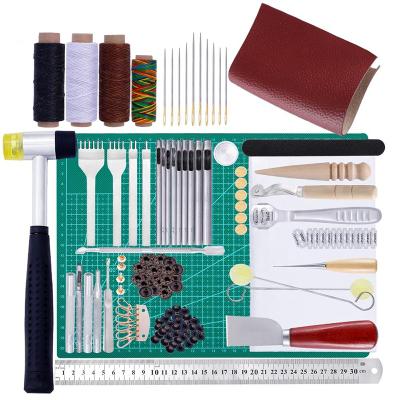 China L29 68pcs Professional Leather Craft Tool Kit Working Leather Tool Kit Working Leather Tool Kit for sale