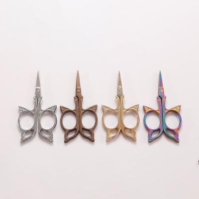 China Retro Vintage Animal Shape Modern Scissors Design Sewing Scissors for sale