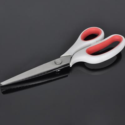 China New Sharpness Color Tailor Scissors Wavy Serration Colorful Household Cloth Scissors Cloth Scissors for sale