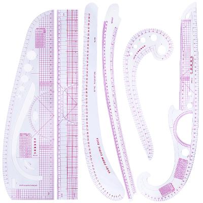 China MCZ-114 Hot Selling Costume Rulers Sewing Pattern Master Ruler Patchwork Rulers Plastic Tool Kits for sale