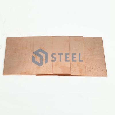 China Traditional Supplier C52100 Thickness 0.3mm 3mm 5mm 10mm 20mm Cathode C52100 Pure Copper Red Copper Sheets 4x8 Metal Plate C52100 for sale