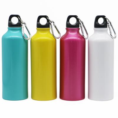 China Viable Promo OEMO Factory Wholesale Custom Printing Metal Bike Sports Aluminum Water Bottle For Traveling for sale