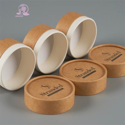 China Factory Price Biodegradable Cylindrical Box Packaging Cardboard Cylinder Tubes Tea Paper Tube For T Shirt for sale