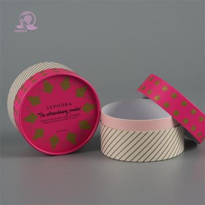 China Cardboard Recycled Packaging Box Paper Materials Eyelash Cardboard Round Boxes for sale