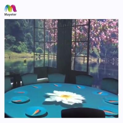 China Metal Shell Customized 3D Hologram Immersive Projection System Interactive Restaurant 3D Immersive for sale