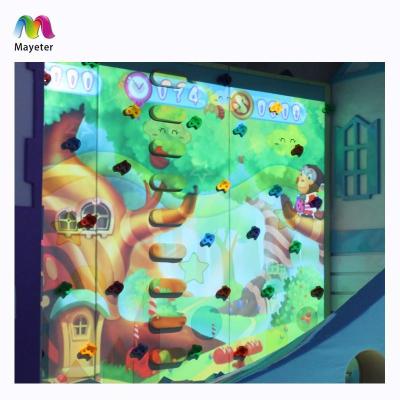 China Shell Kids Popular Augmented Reality Metal Rock Climbing Wall Interactive Projection Games for sale