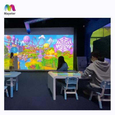 China High Precision Magic Wall Interactive Table 3D Painting 3+ Wall Projection System For Entertainment for sale