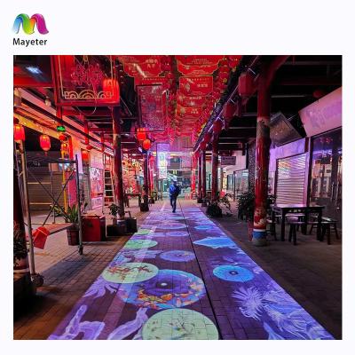 China Metal Shell Customized Projector Game Kids Interactive Floor Projection 3D Interactive Projector For Education for sale