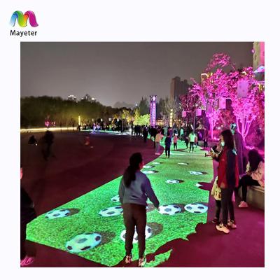 China Metal Shell Commercial Decorative Rgb Color Interactive Playground Floor Projection System Projector Price for sale