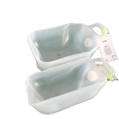 China Water Storage Bladder 1 gallon 20l 20 liter clear plastic jerrycan for frying oil for sale