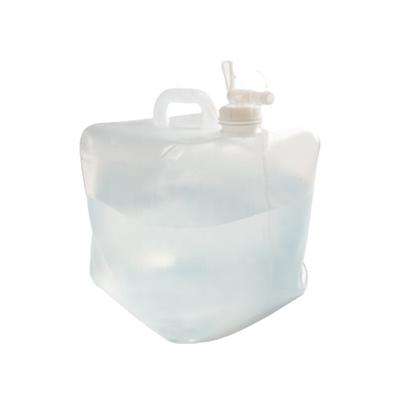 China 10L 20L BPA Chemical Free Collapsible Water Storage Container For Outdoor Use for sale