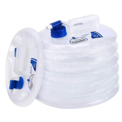 China Water / Outdoor PE / Camping Hiking Camping Outdoor Collapsible Water Container Water Carrier for sale