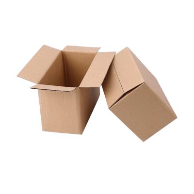 China Cheapest Recycled Cardboard Paper Cardboard Materials Large Outer Boxes Small Size Box Flat Packed Boxes Corrugated Cardboard for sale