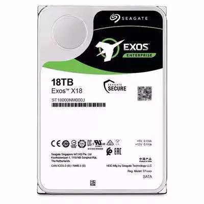 China Seagate Exos X18 ST18000NM000J 18TB SATA Hard Drive 6Gb/S for sale