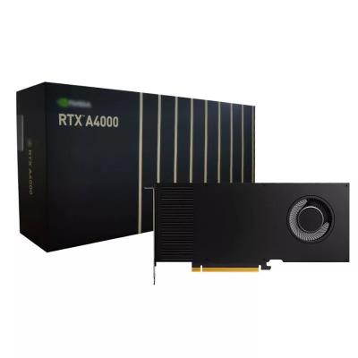 Κίνα NVIDIA RTX A4000 Ray Tracing Graphics Card 16GB GDDR6 256 Bit 448GB/S Single Slot GPU προς πώληση