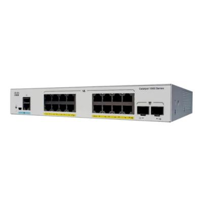 China Cisco C1000-16P-2G-L Gigabit Layer 2 Network Managed Enterprise Switch 16 portas RJ45 PoE+ 2SFP Uplink óptico 120W à venda