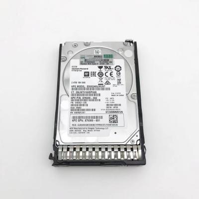 中国 原版 881457-B21 HPE 2.4TB SAS 12G エンタープライズ 10K SFF SC 512e DS HDD 881507-001 HPE サーバ G8/G9/G10向け 販売のため