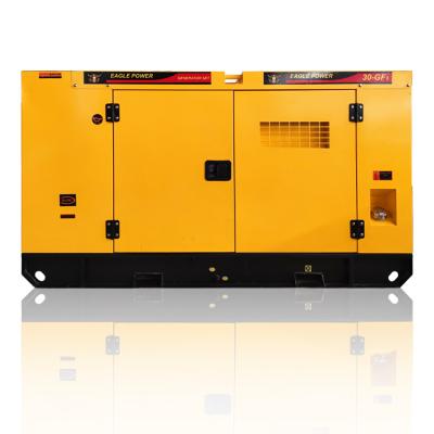 China Best Selling Water Cooled Silent Type Diesel Oil Electric Generator 30kw 30KW for sale