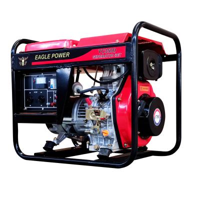 China 3kw generator Nigeria portable EP3500E diesel open frame model for sale