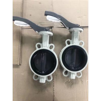 China DN40 dn50 dn80 General Rubber Seat DI Butterfly Valve Lever Handle Manual Butterfly Valve for sale