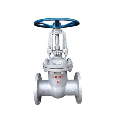 China General DIN WCB PN64 Cast Steel Climbing Stem Gate Valve for sale