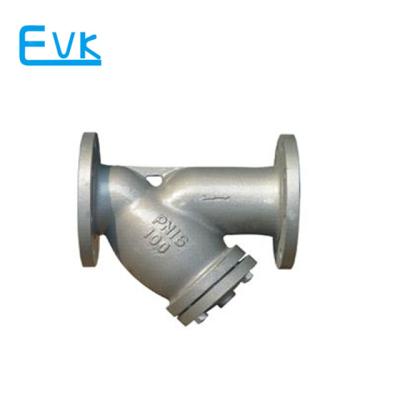 China Water / Oil / Gas Flanged Y Type Stainless Steel Strainer for sale