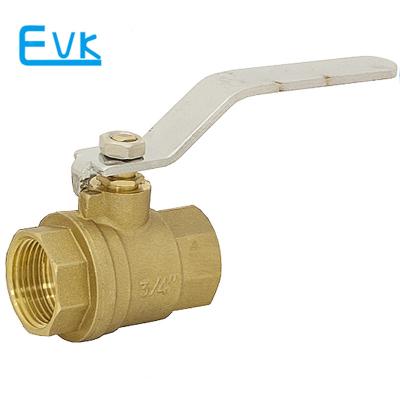 China Water Manual Operated Forged Brass Ball Valve Price for sale