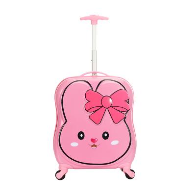 China Zipper Small Suitcase Kids Luggage Printing Luggage for sale