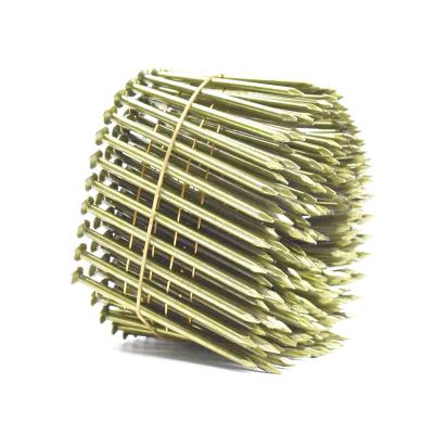 China 15 degree coil framing nails Size 2.1mm*45mm Building Construction Welding Wire Coil Nail DIN Standard for sale