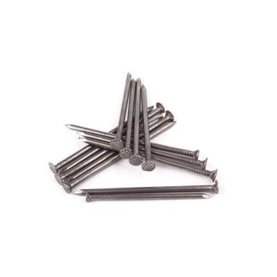 China Hand Drive Finish Galvanized Common Nails With Flat Head 1-12 Inch 14 Gauge for sale