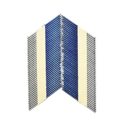 China High Performance Ring Shank  D Head Collated Framing Nails/Paper Strip Nails for sale