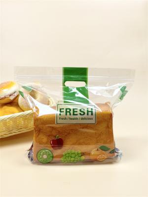 中国 Durable Transparent Plastic Bread Bag with 10 Colours Print for Leakproof Food Storage 販売のため