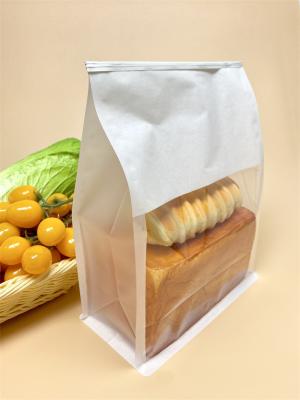 China Recycle Plastic Transparent Bread Baguette Bag with Customized Strap zu verkaufen