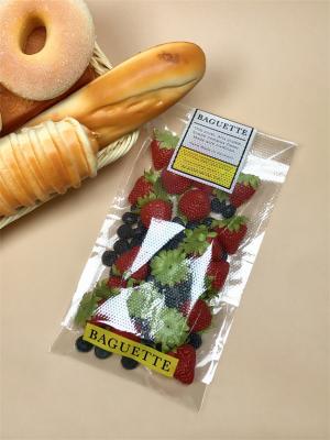 中国 Custom Perforated Bread Bag Breathable Food Packaging with Freshness Guarantee 販売のため