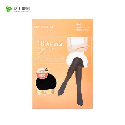 China Latest Design Breathable Women Pantyhose Ladies Transparent Silk Stockings for sale